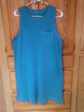 Old Navy Vintage Sleeveless T-shirt Dress, 100% Cotton, Size L